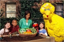 Michelle Obama e i Muppets